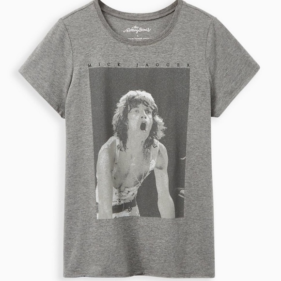 New Torrid Mick Jagger tee - Picture 1 of 7
